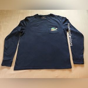 Vineyard Vines Men’s Long Sleeve Blue Shirt Size Small